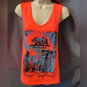 Six Flags Magic Mountain tank top M/L